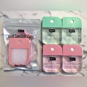 B Pure Hand Sanitizer Set with Silicone Case